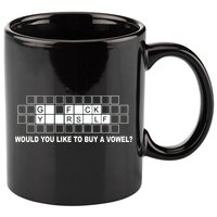 Buy A Vowel Go Fuck Yourself Funny 11oz C Handle Ceramic Mug