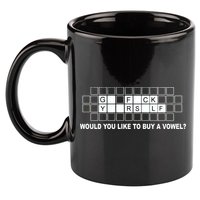 Buy A Vowel Go Fuck Yourself Funny 11oz C Handle Ceramic Mug