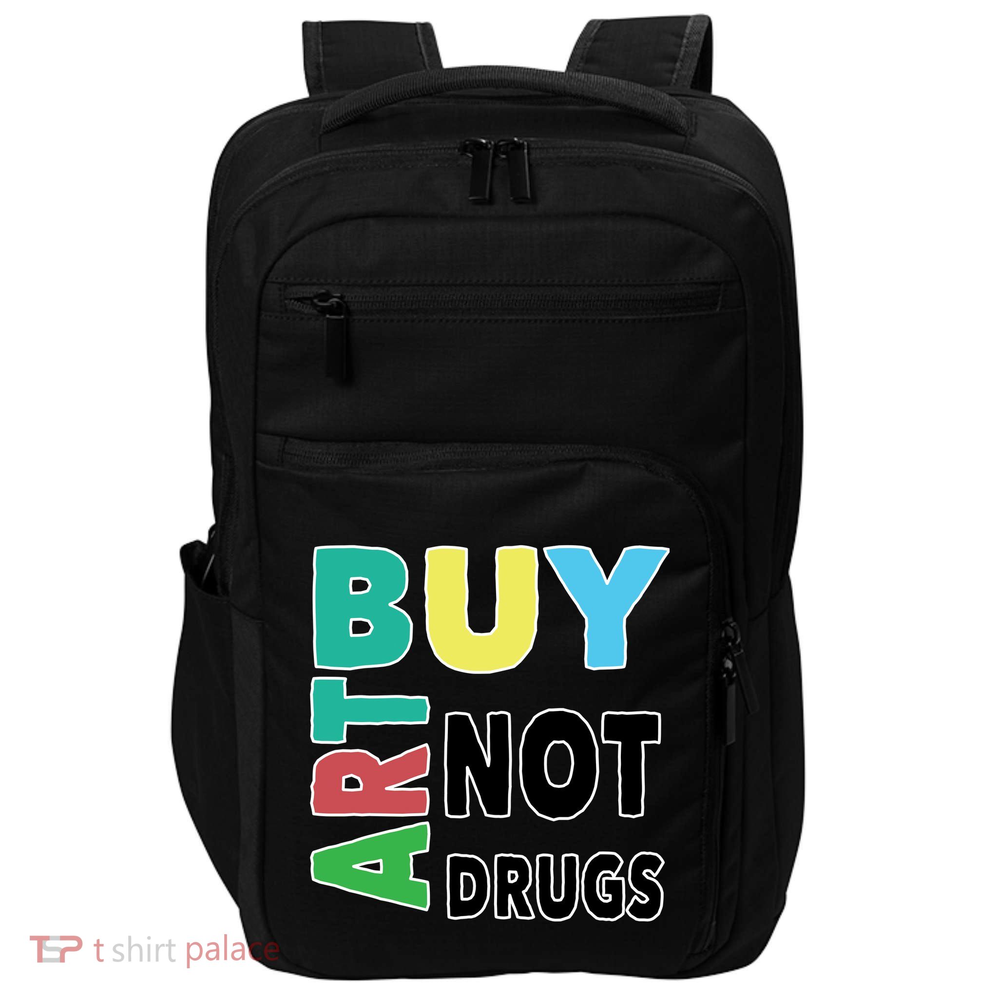 Buy Art Not Drugs  Colorful  Impact Tech Backpack