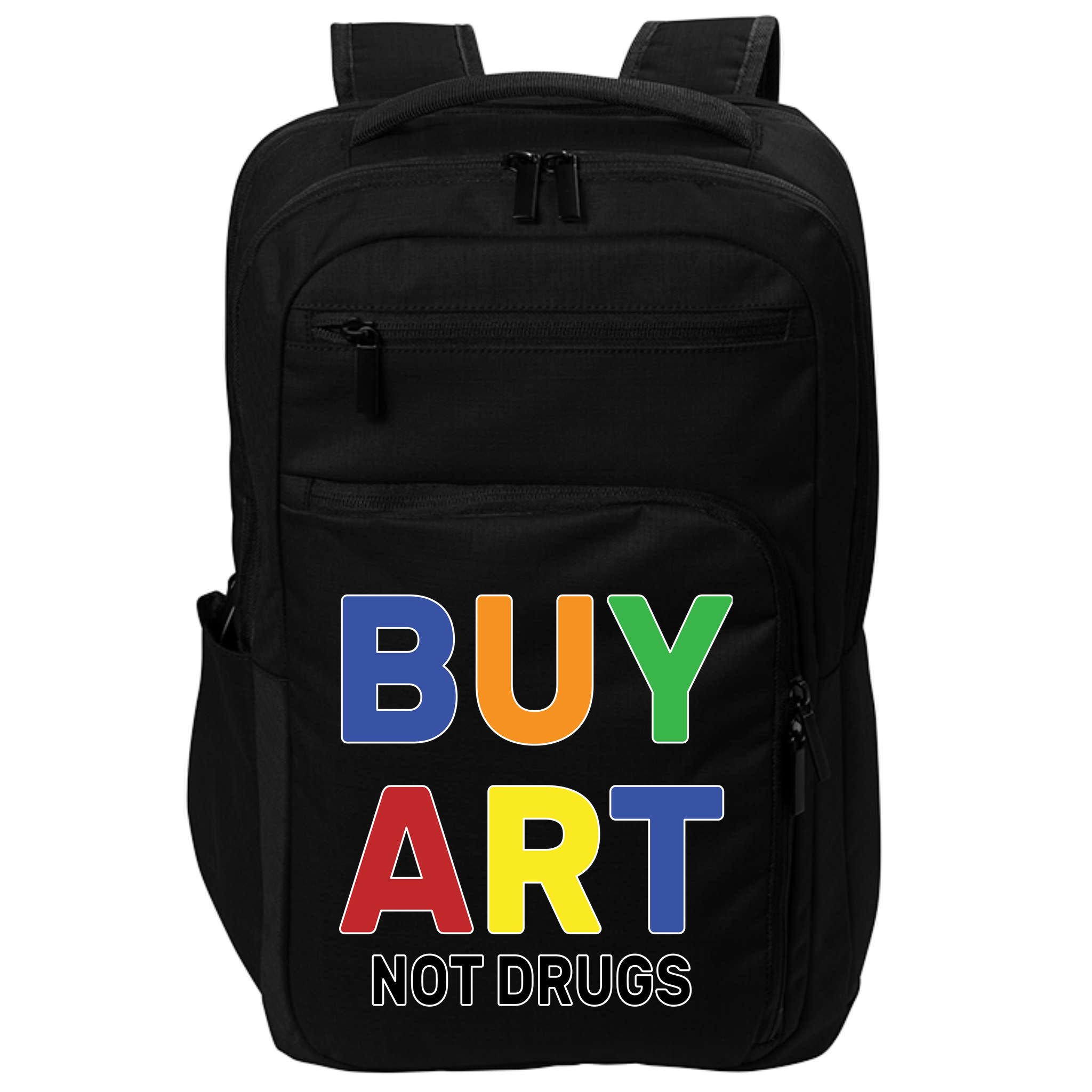 Buy Art Not Drugs Logo Impact Tech Backpack