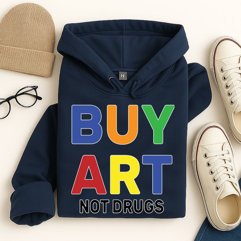 Buy Art Not Drugs Logo Hoodie