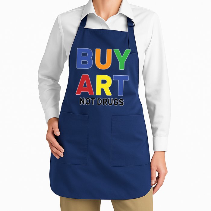 Buy Art Not Drugs Logo Apron