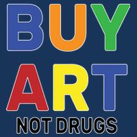 Buy Art Not Drugs Logo Apron