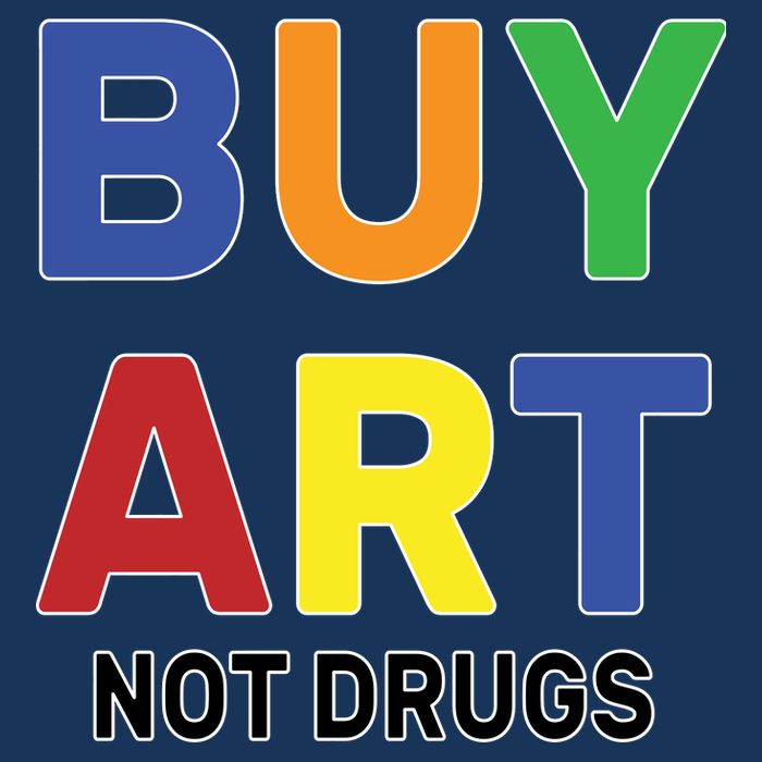 Buy Art Not Drugs Logo Apron