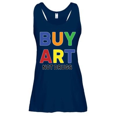 Buy Art Not Drugs Logo Ladies Essential Flowy Tank