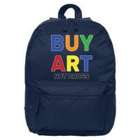Buy Art Not Drugs Logo 16 in Basic Backpack