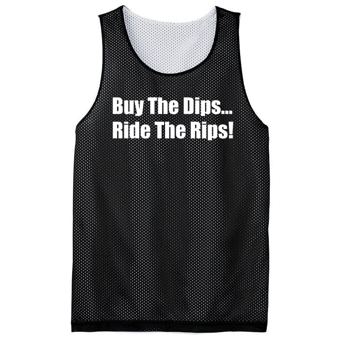 Buy The Dips Ride The Rips Stock Mesh Reversible Basketball Jersey Tank