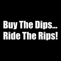Buy The Dips Ride The Rips Stock Poster