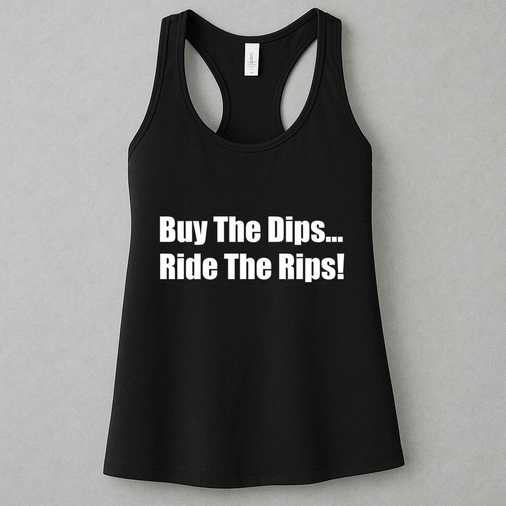 Buy The Dips Ride The Rips Stock Womens Tank Top