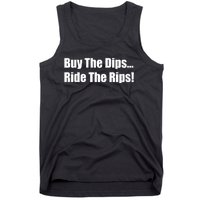 Buy The Dips Ride The Rips Stock Tank Top