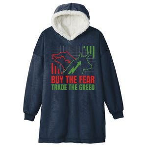 Buy The Fear Trade The Greed Hooded Wearable Blanket