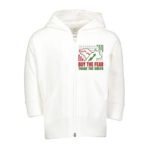 Buy The Fear Trade The Greed Toddler Zip Fleece Hoodie