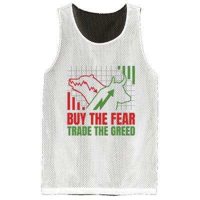 Buy The Fear Trade The Greed Mesh Reversible Basketball Jersey Tank