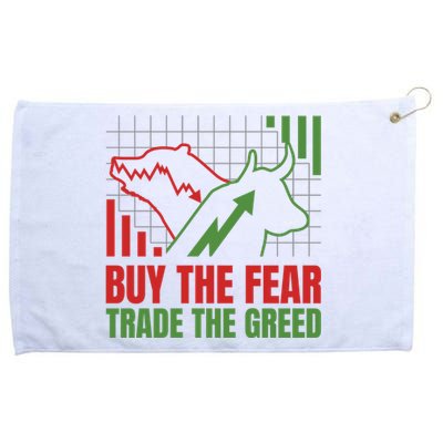 Buy The Fear Trade The Greed Grommeted Golf Towel