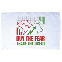 Buy The Fear Trade The Greed Microfiber Hand Towel