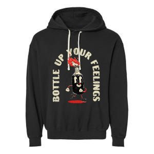 Bottle Up Your Feelings Garment-Dyed Fleece Hoodie