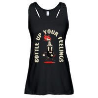 Bottle Up Your Feelings Ladies Essential Flowy Tank