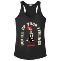 Bottle Up Your Feelings Ladies PosiCharge Competitor Racerback Tank