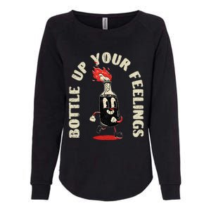 Bottle Up Your Feelings Womens California Wash Sweatshirt