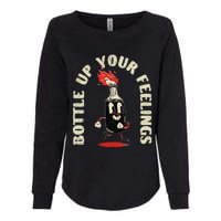 Bottle Up Your Feelings Womens California Wash Sweatshirt