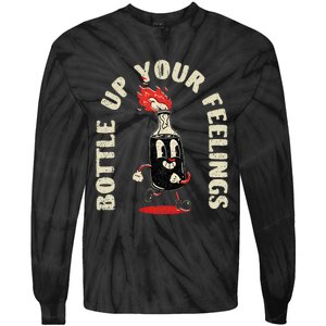 Bottle Up Your Feelings Tie-Dye Long Sleeve Shirt