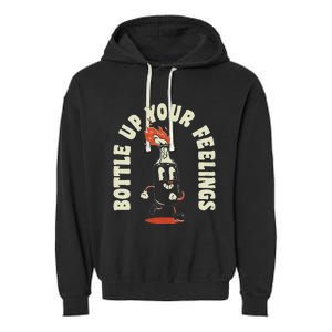 Bottle Up Your Feelings Garment-Dyed Fleece Hoodie