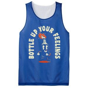 Bottle Up Your Feelings Mesh Reversible Basketball Jersey Tank