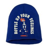 Bottle Up Your Feelings Short Acrylic Beanie