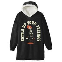 Bottle Up Your Feelings Hooded Wearable Blanket