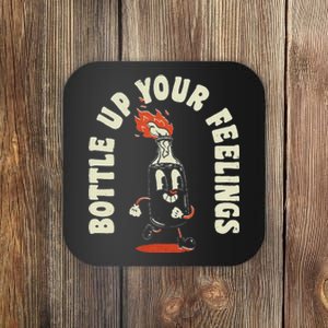 Bottle Up Your Feelings Coaster