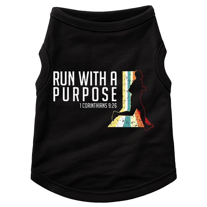 Bible Verse 1 Corinthians 926 Running Fitness Doggie Tank