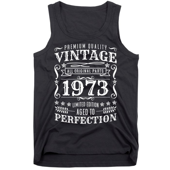 Birthday Vintage 1973 Tank Top