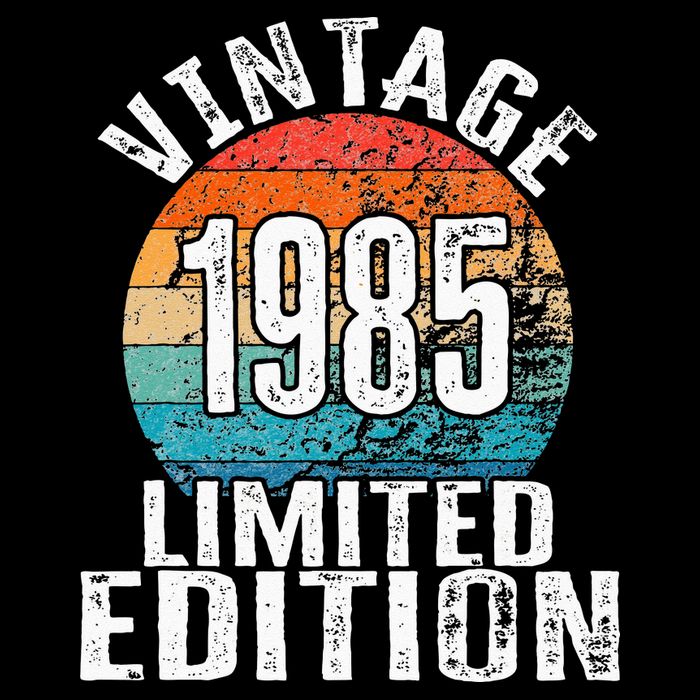 Birthday Vintage 1985 Limited Edition Bday Bag