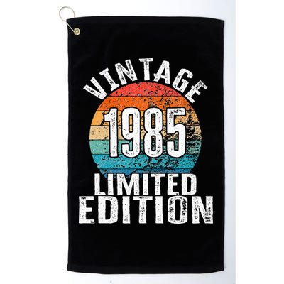Birthday Vintage 1985 Limited Edition Bday Golf Towel