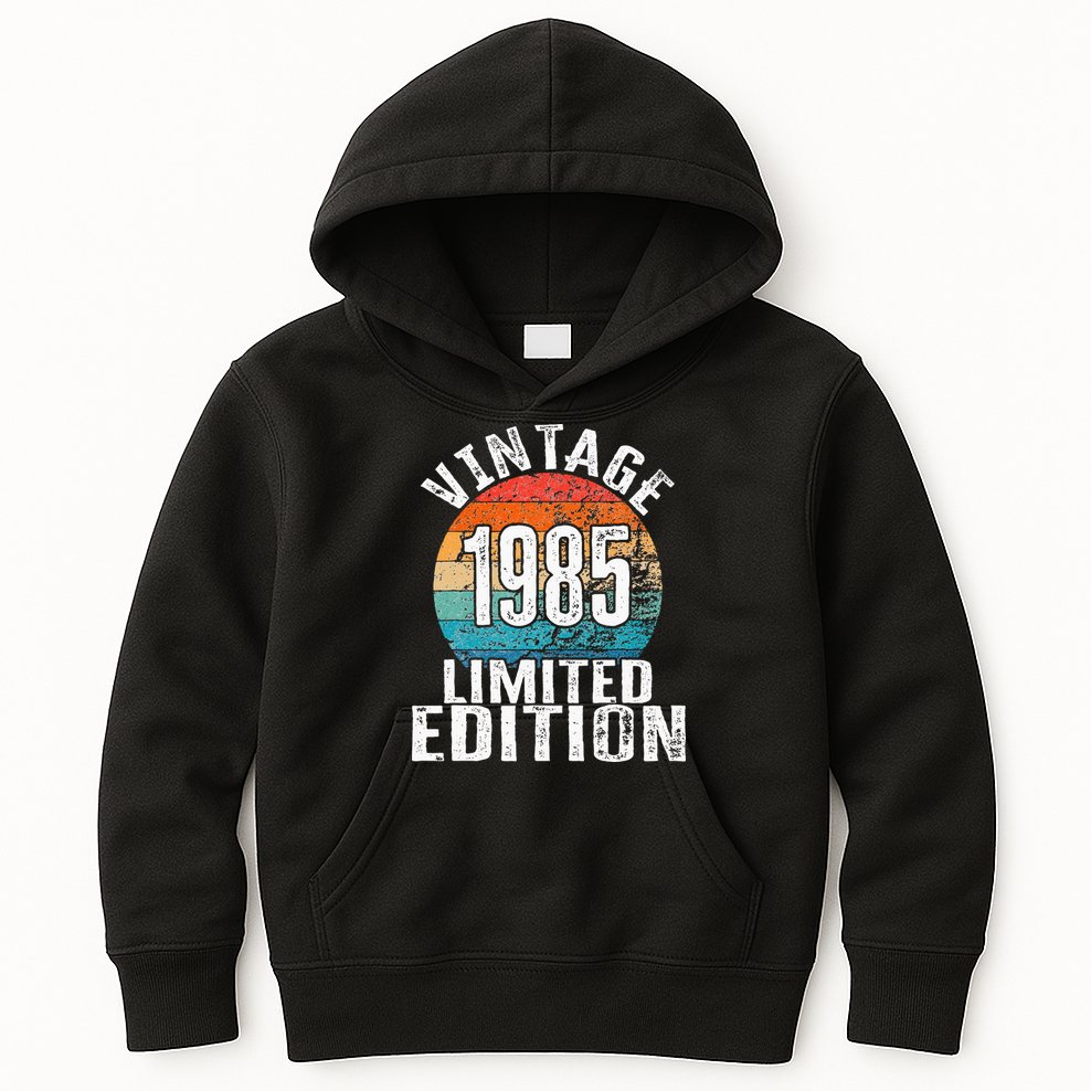 Birthday Vintage 1985 Limited Edition Bday Kids Hoodie