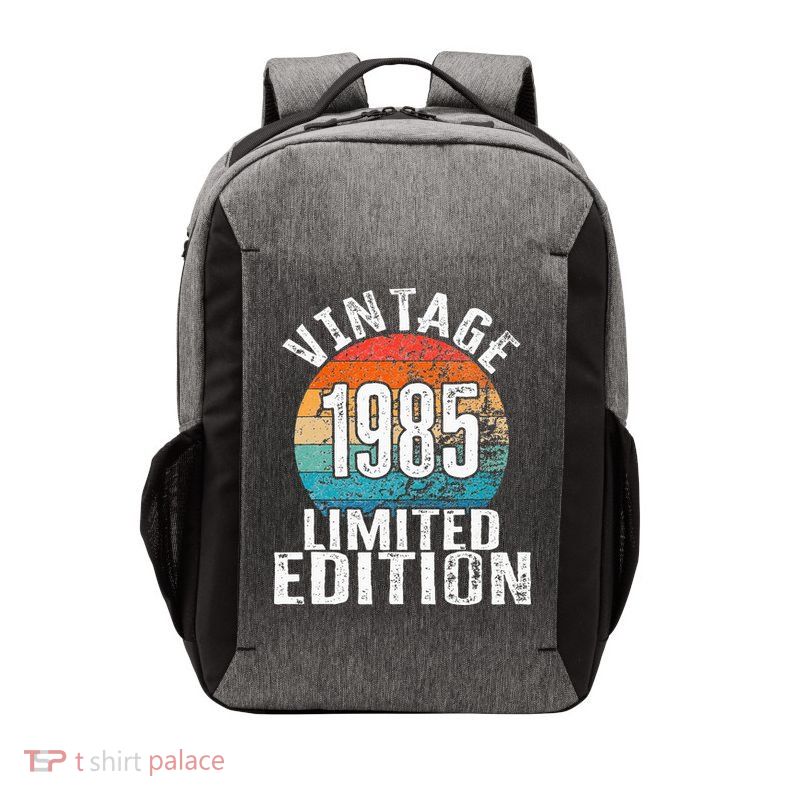 Birthday Vintage 1985 Limited Edition Bday Vector Backpack