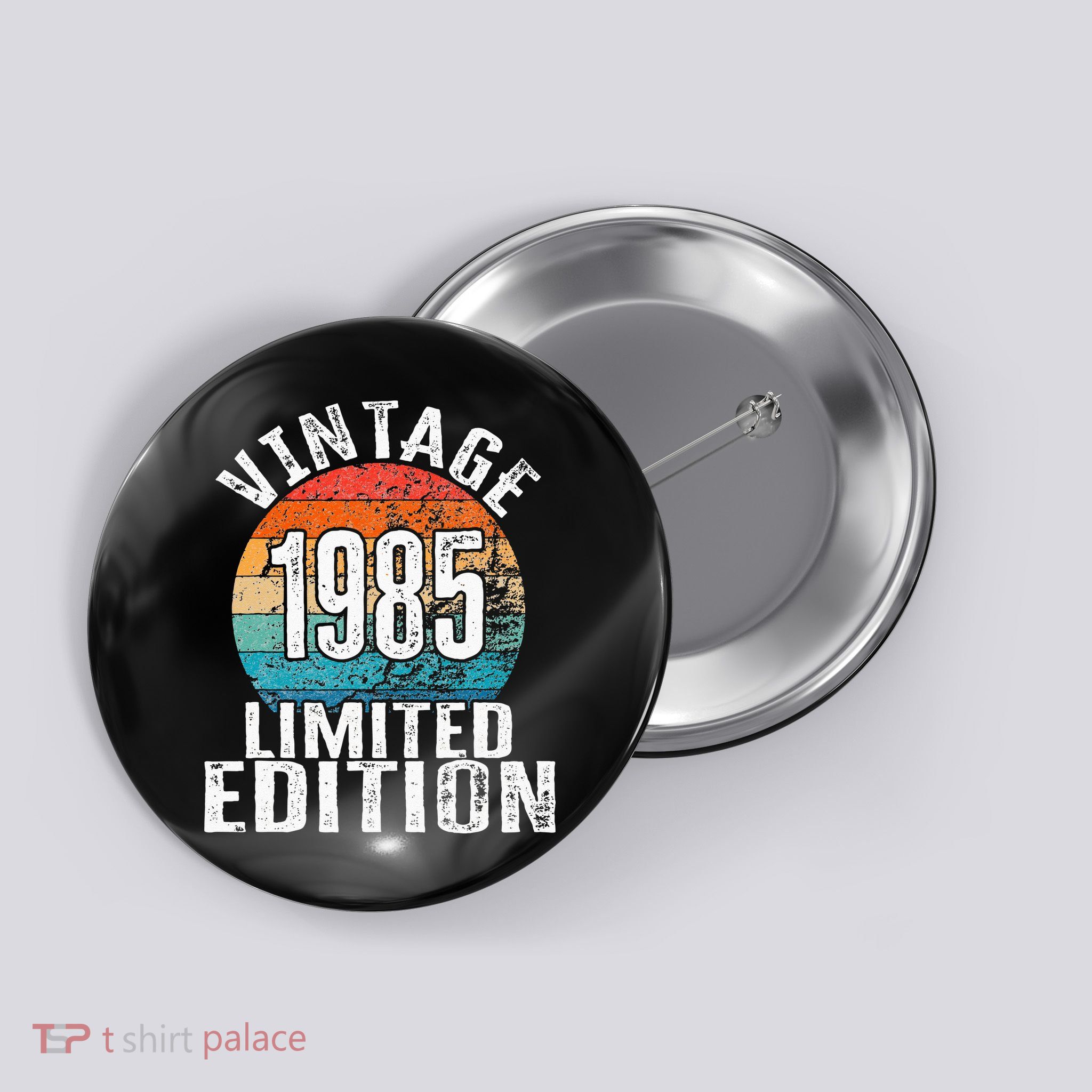 Birthday Vintage 1985 Limited Edition Bday Button