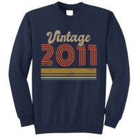 Birthday Vintage 2011 Tall Sweatshirt