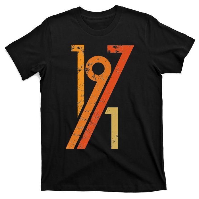 Birthday Vintage 70s Style 1971 T-Shirt