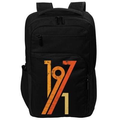 Birthday Vintage 70s Style 1971 Impact Tech Backpack