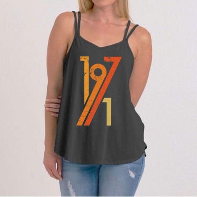 Birthday Vintage 70s Style 1971 Women's Strappy Tank