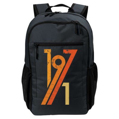 Birthday Vintage 70s Style 1971 Daily Commute Backpack