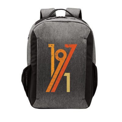 Birthday Vintage 70s Style 1971 Vector Backpack