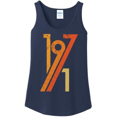 Birthday Vintage 70s Style 1971 Ladies Essential Tank