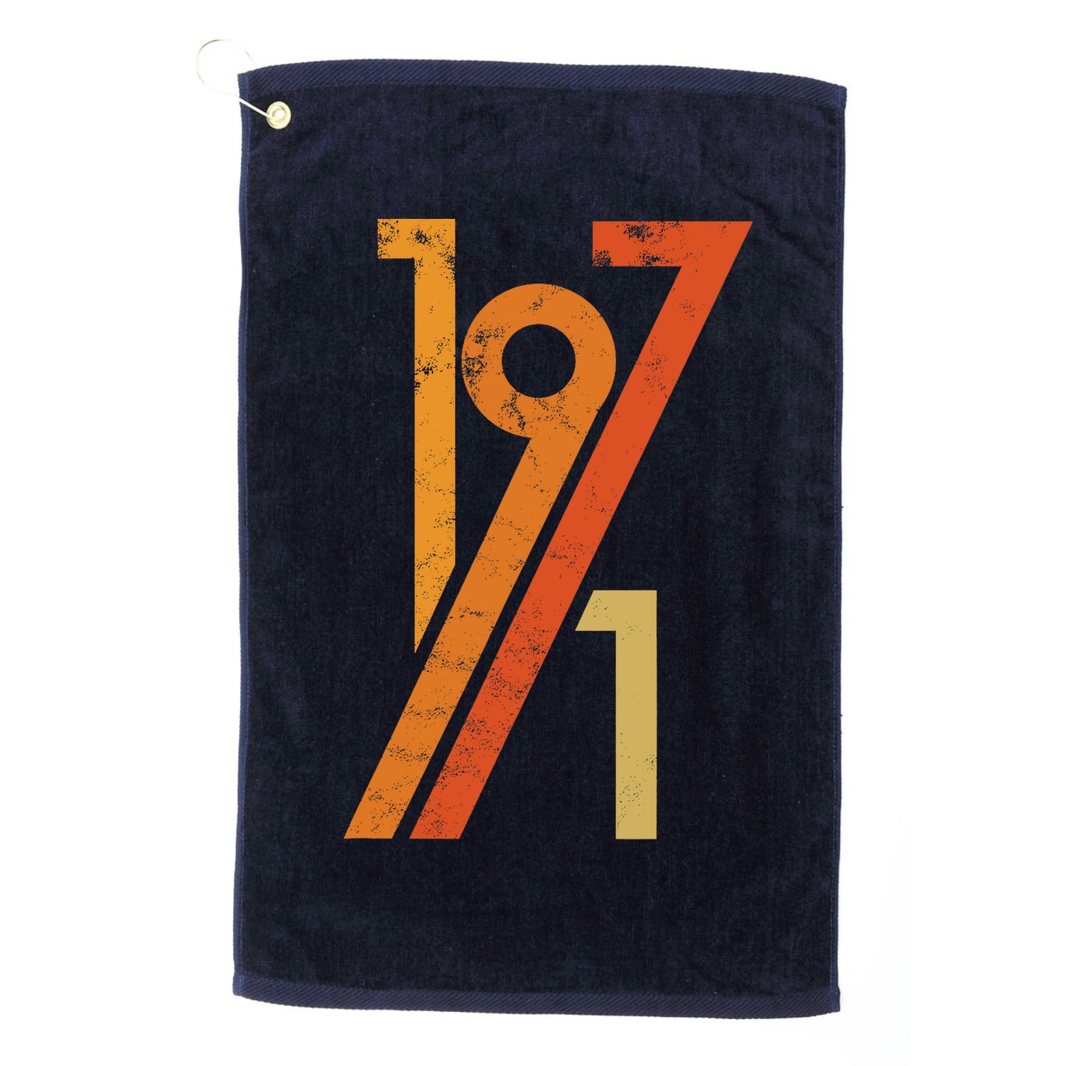 Birthday Vintage 70s Style 1971 Golf Towel