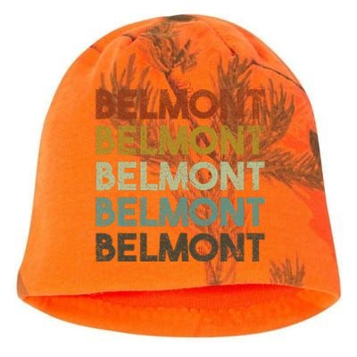 Belmont Vintage 80s Retro Style Kati - Camo Knit Beanie