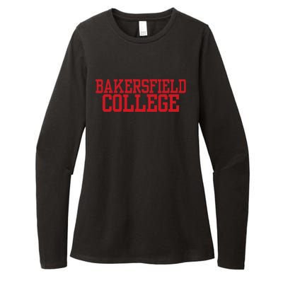 Bakersfield Vintage Arch College Womens CVC Long Sleeve Shirt