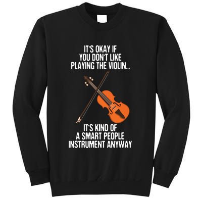 Best Violin Art For Men Women Instrument Violin Player Sweatshirt