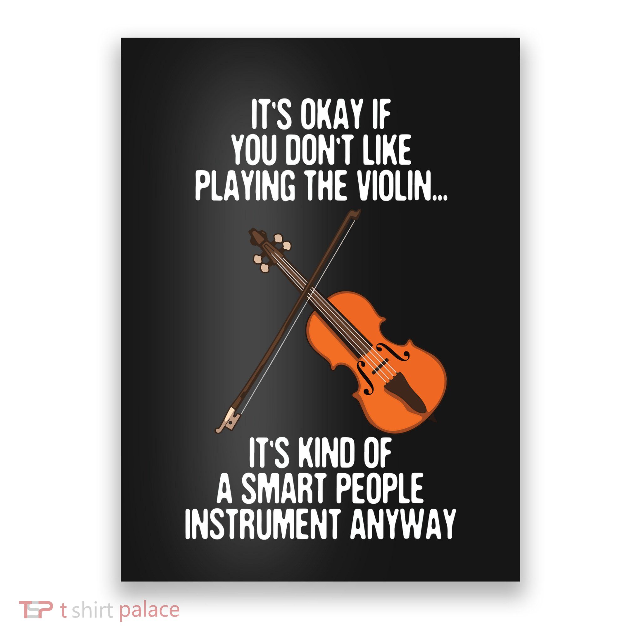 Best Violin Art For Men Women Instrument Violin Player Poster