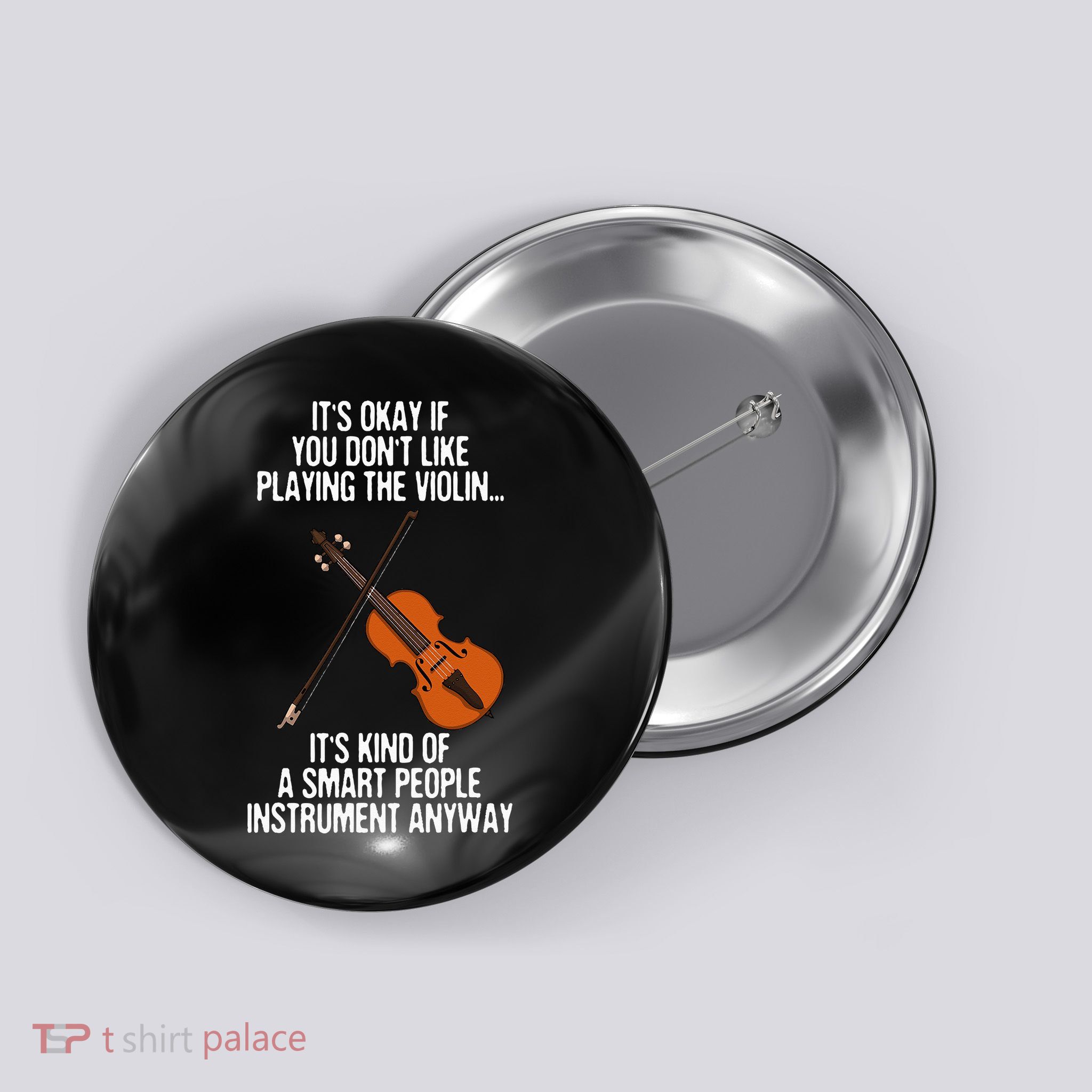 Best Violin Art For Instrument Violin Player Button